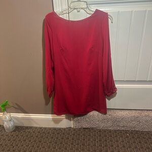 Chic Red Mini Dress